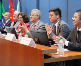 Acordo com a Universidade Politecnica do Noroeste (NWPU)e a China Southern Sci-Tech (Guangdong Hengqin) Co., Ltd. (CSSC) 16/06/2026 Foto: Beto Monteiro/GRE Ascom